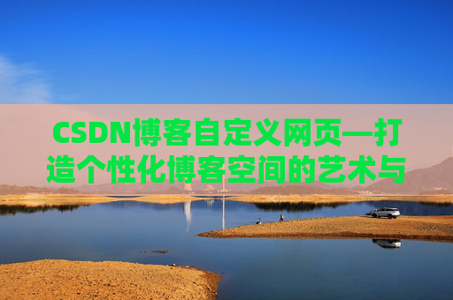 CSDN博客自定义网页—打造个性化博客空间的艺术与技巧
